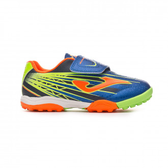 Sapatilhas Joma Supercopa Niño Blue-Orange