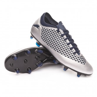 Chuteira  Puma Future 2.4 FG/AG Puma Silver-Peacoat