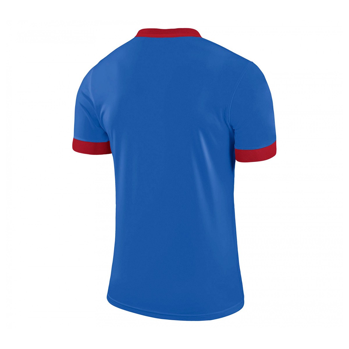 royal blue and red nike shirt