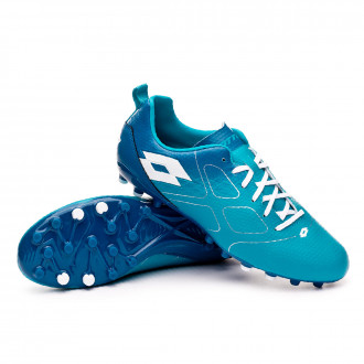 Chuteira  Lotto Maestro 700 AGM Bluebird-All white-Gem blue