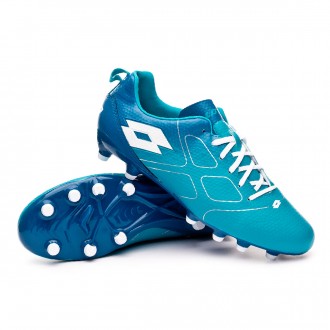 Chuteira  Lotto Maestro 700 FG Bluebird-All white-Gem blue