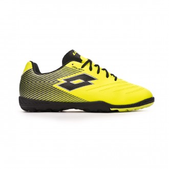 Sapatilhas Lotto Solista 700 II Turf Crianças Safety yellow-Black