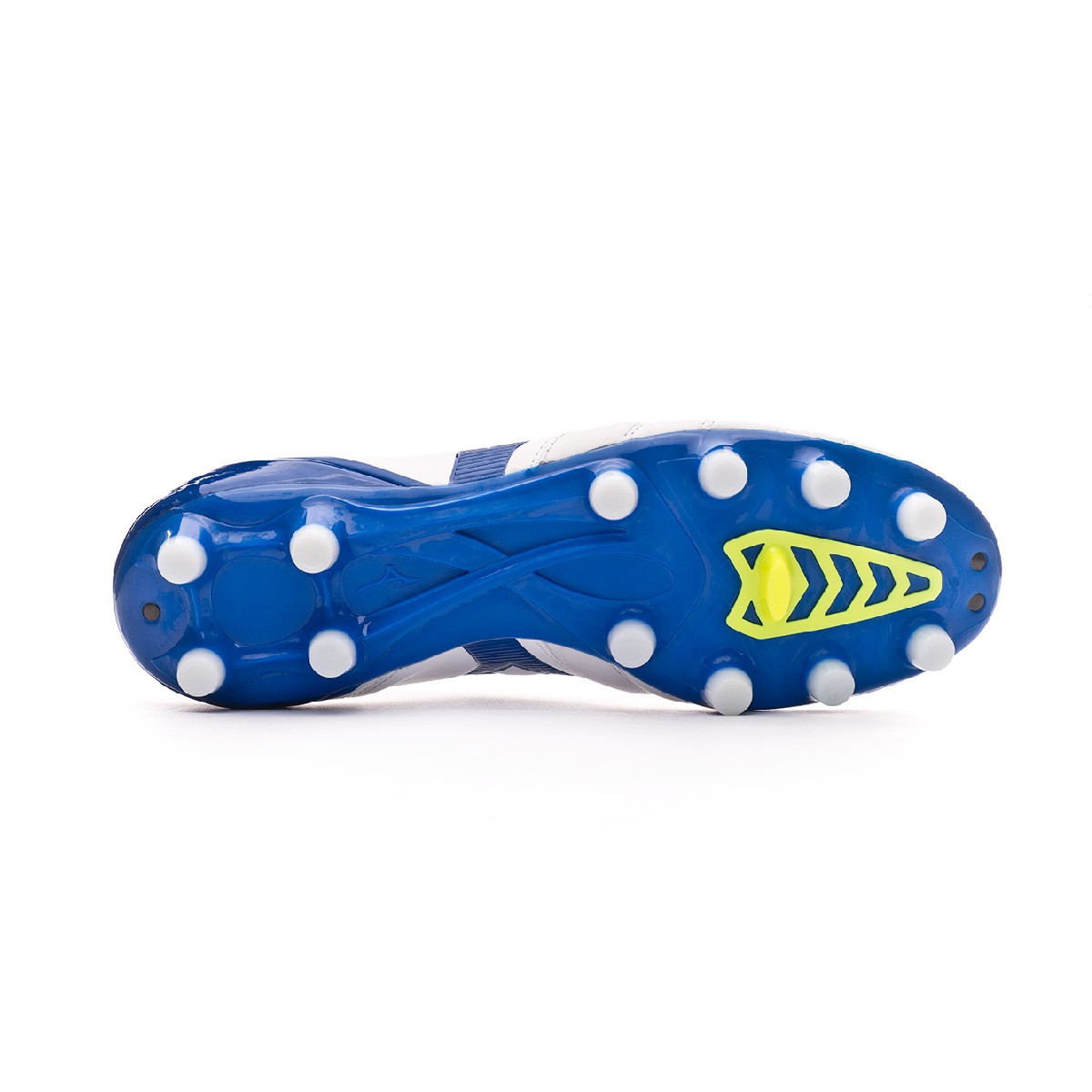 White-Wave Cup Blue-Safety Yellow Mizuno Morelia Neo KL II Chaussure de Foot