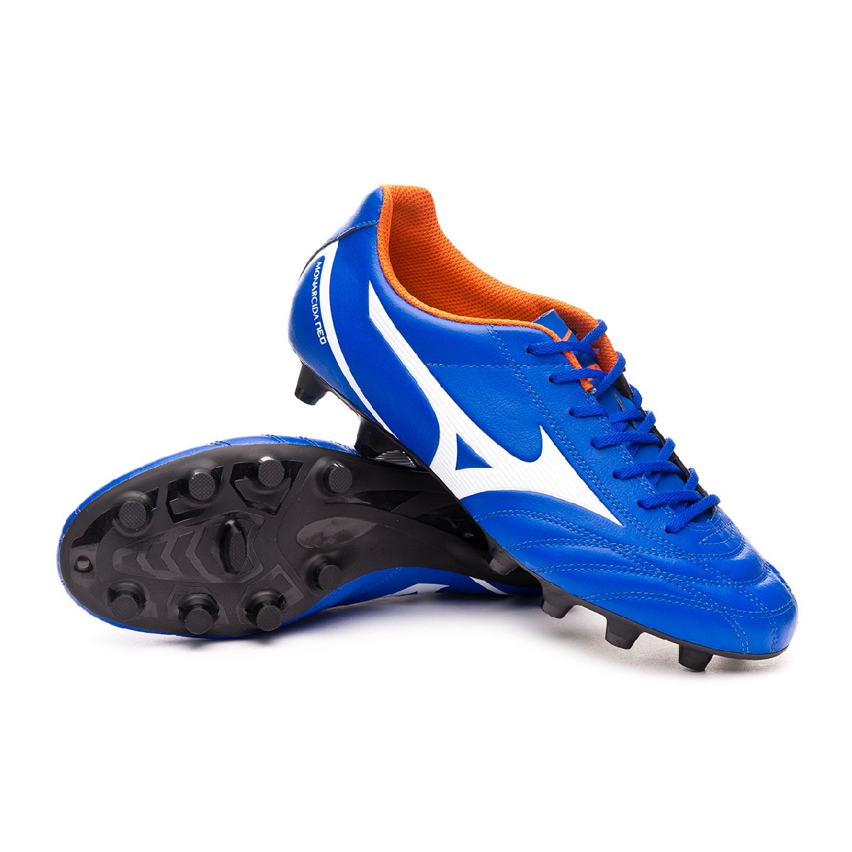 Scarpe Mizuno Monarcida Neo Select Reflex blue-White-Red orange - Negozio  di calcio Fútbol Emotion