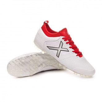 Chuteira  Munich Tiga Football AG Branco-Vermelho