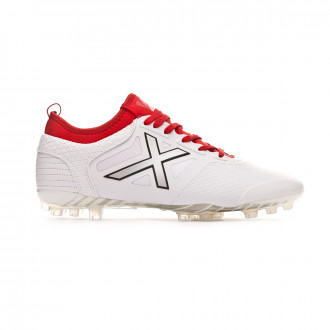 Bota Munich Tiga  AG Blanco-Rojo