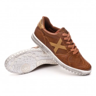 Sapatilha de Futsal  Munich G3 Jeans Marrom