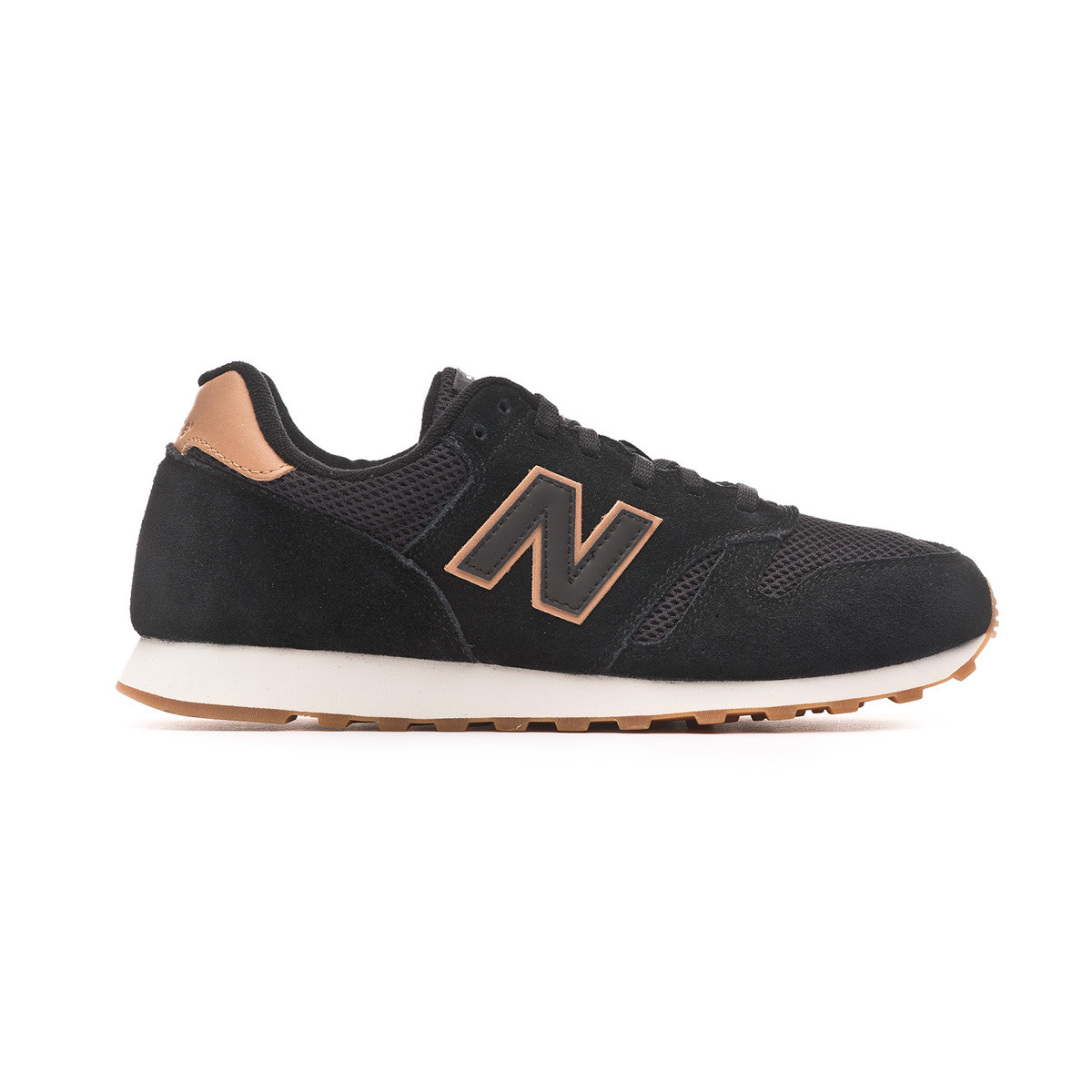 new balance womens 373 trainers black