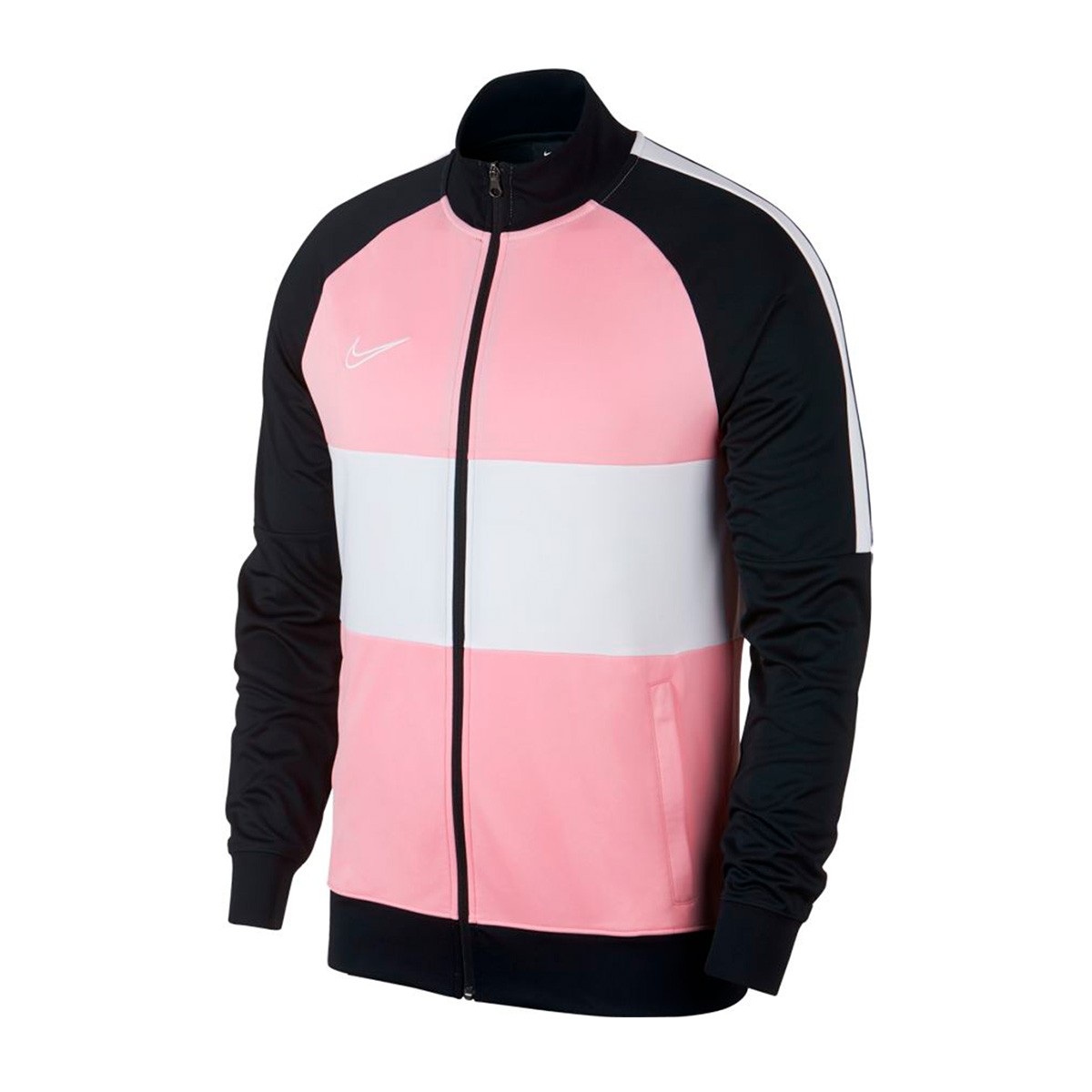 black pink nike shirt