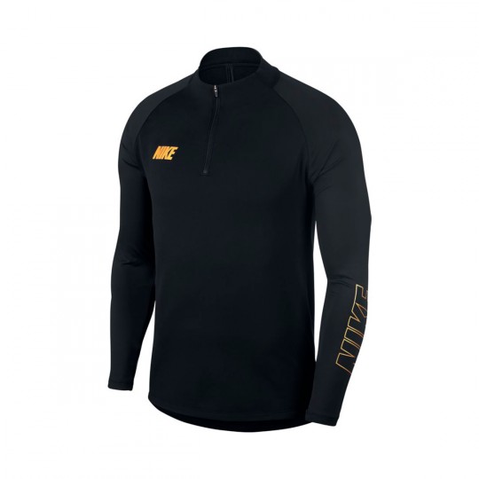 black and gold nike long sleeve shirt