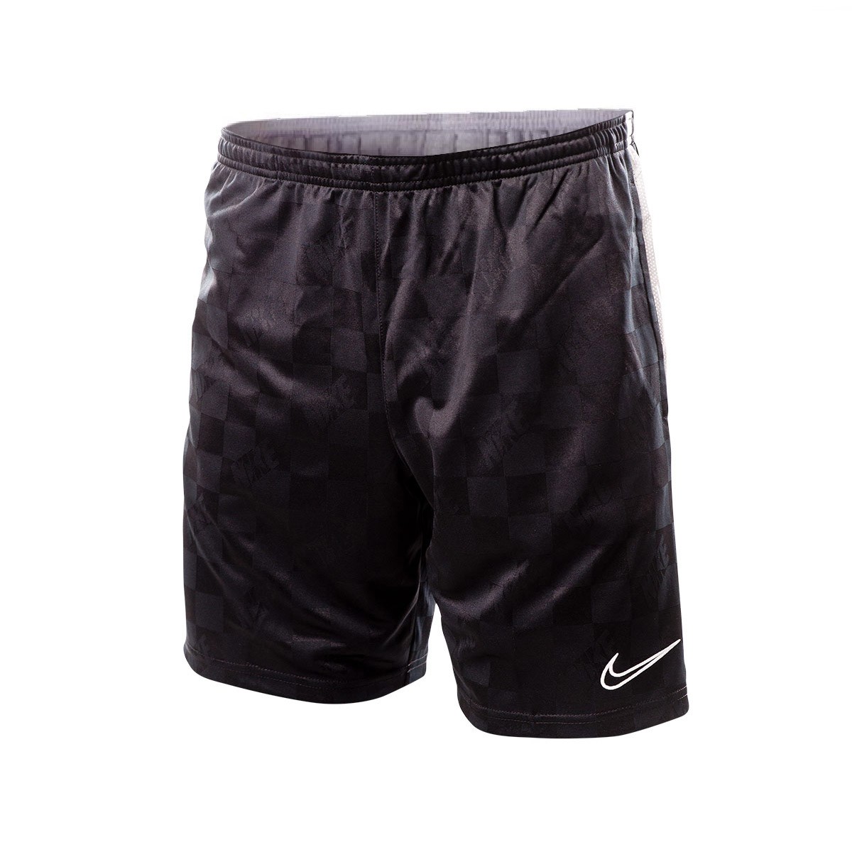 black nike academy shorts