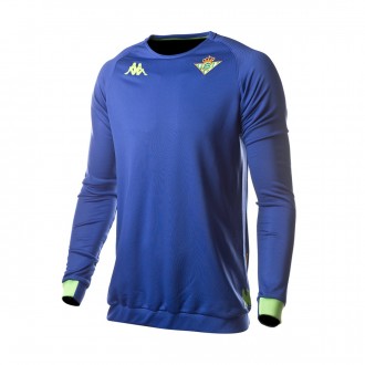 Sweatshirt  Kappa Real Betis Balompié 2018-2019  Crianças Blue royal-Light green