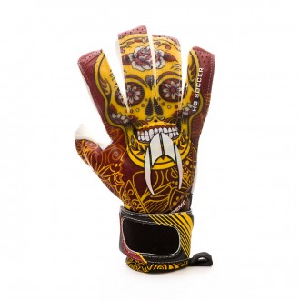 Luvas HO Soccer SSG Supremo II RN Special Lola Gallardo Grená-Amarelo