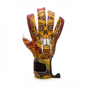 Luvas HO Soccer Supremo Pro II RN Special Lola Gallardo Grená-Amarelo