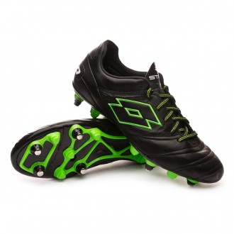 Chuteira  Lotto Stadio 45 SGX Black-Mint
