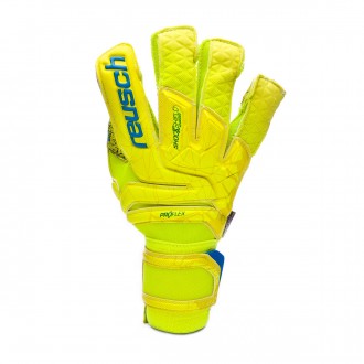 Luvas Reusch Fit control Supreme G3 fusion Lime-Safety yellow