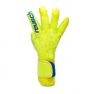 Luvas Reusch Pure Contact II S1 Lime-Safety yellow