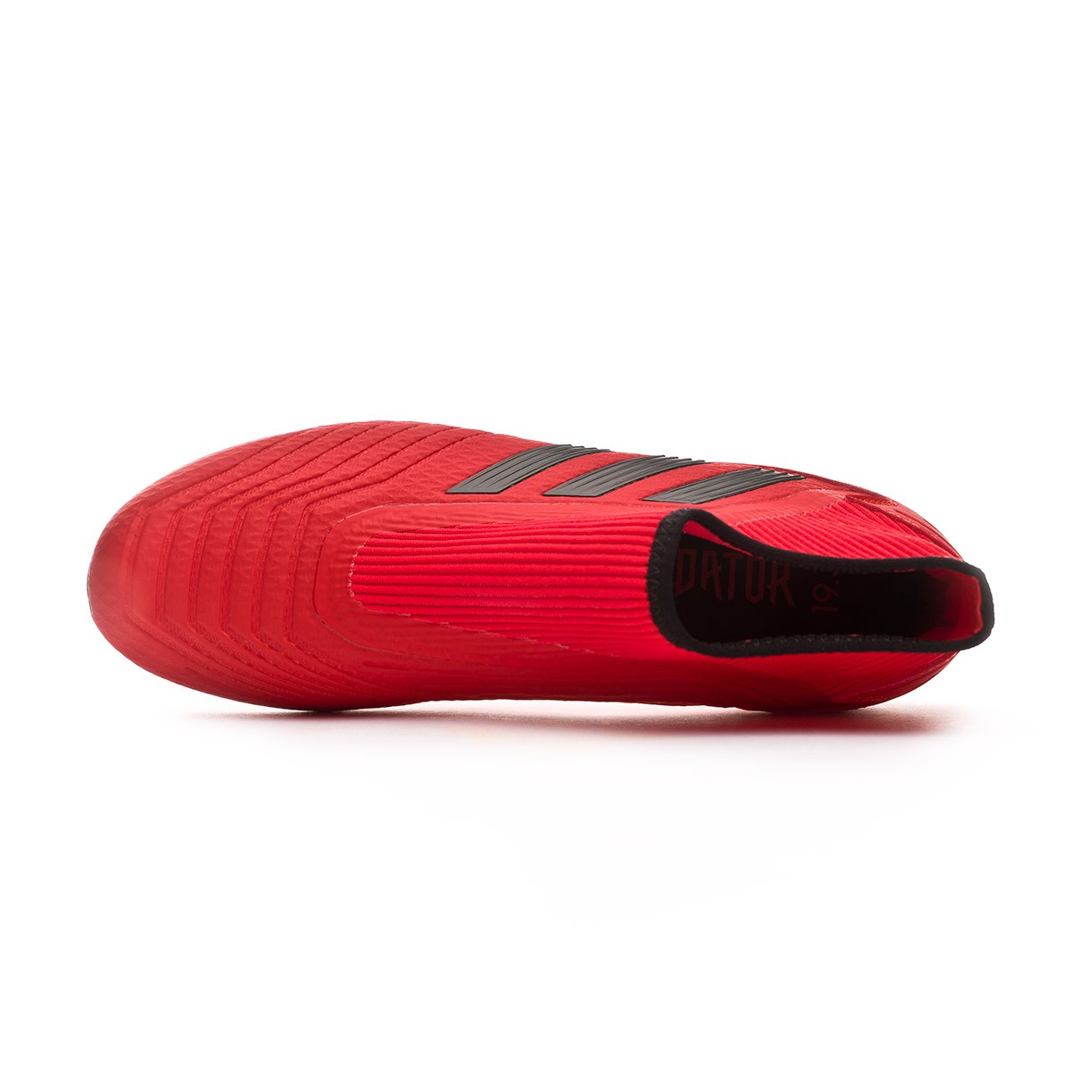 adidas predator red laceless
