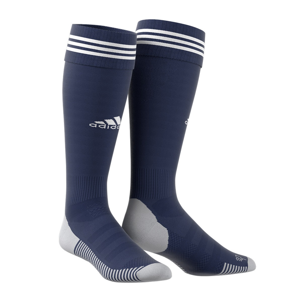 Football Socks adidas Adisock 18 Dark blue-White - Football store Fútbol  Emotion