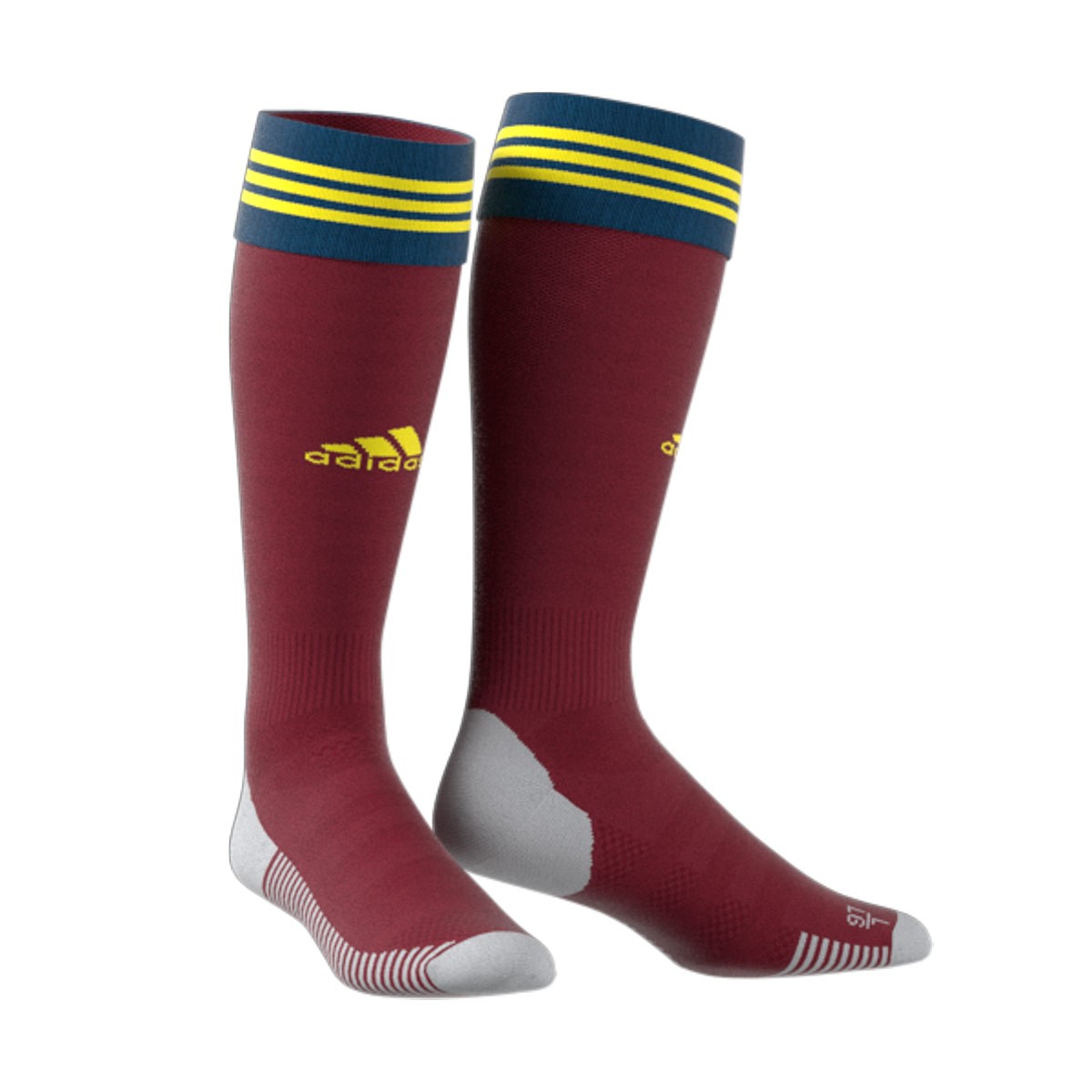 burgundy sports socks