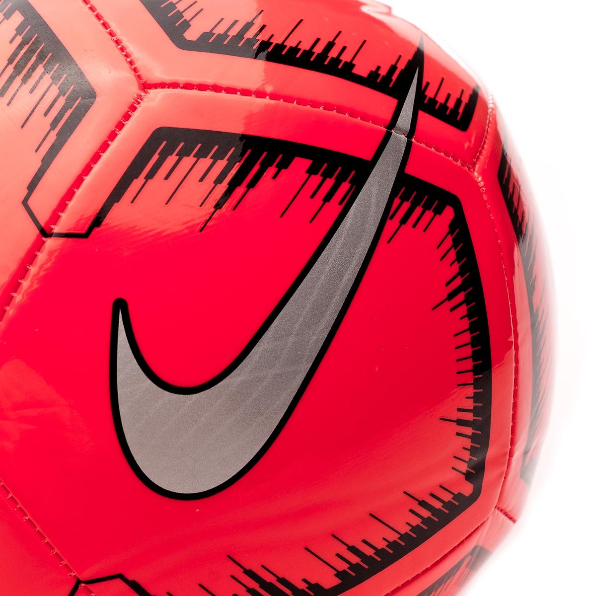 BalÃ³n Nike Pitch 2018-2019 University red-Metallic silver - FÃºtbol Emotion