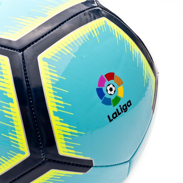 BalÃ³n Nike LaLiga Pitch 2018-2019 Polarized blue-Navy-Volt - FÃºtbol Emotion