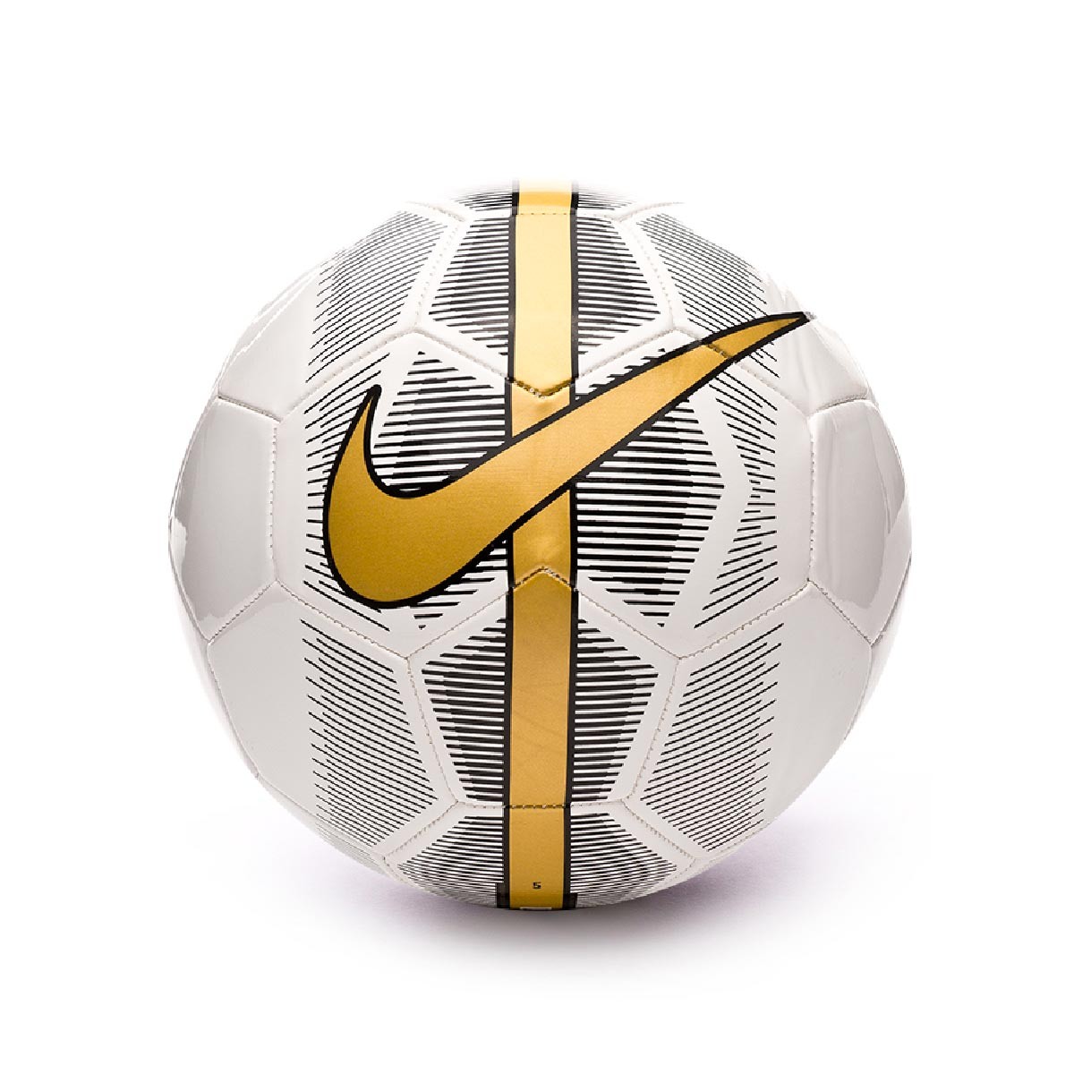 Pallone Nike Mercurial Fade 2018-2019 White-Black/-Metallic vivid gold -  Negozio di calcio Fútbol Emotion