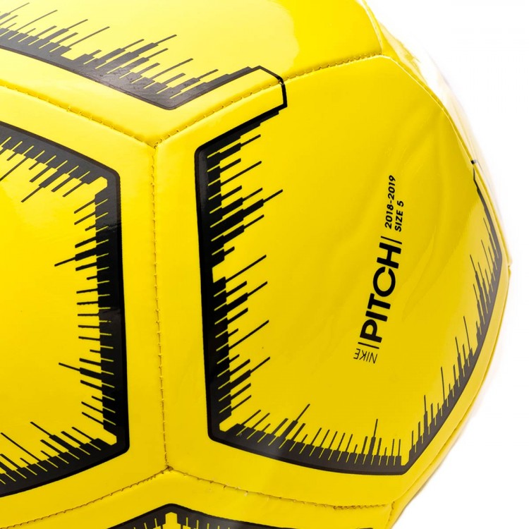 Pallone Nike Pitch 2018-2019 Optical yellow-Anthracite - FÃºtbol Emotion