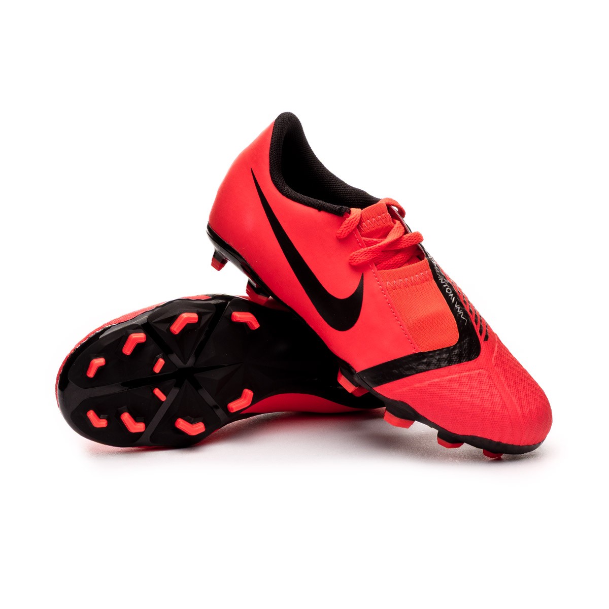 Bota de fútbol Nike Phantom Venom Academy FG Niño Bright crimson-Black -  Tienda de fútbol Fútbol Emotion