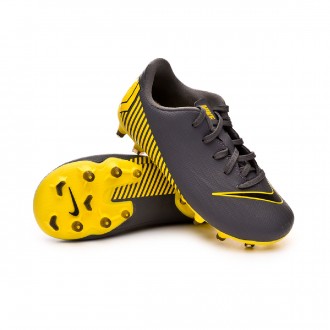Chuteira  Nike Mercurial Vapor XII Academy MG Crianças Dark grey-Black