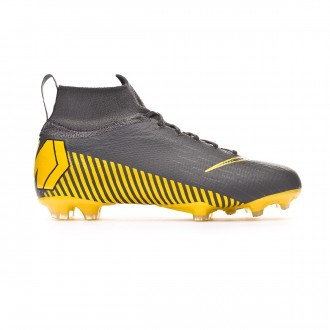 Chuteira Nike Mercurial Superfly VI Elite FG Crianças Dark grey-Black