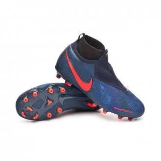Chuteira  Nike Phantom Vision Elite DF FG/MG Crianças Obsidian-Black-Blue void