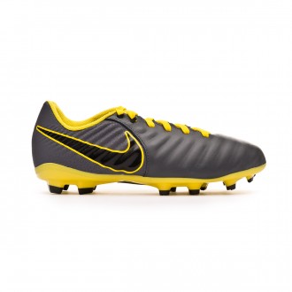 Chuteira Nike Tiempo Legend VII Academy MG Crianças Dark grey-Black-Optical yellow