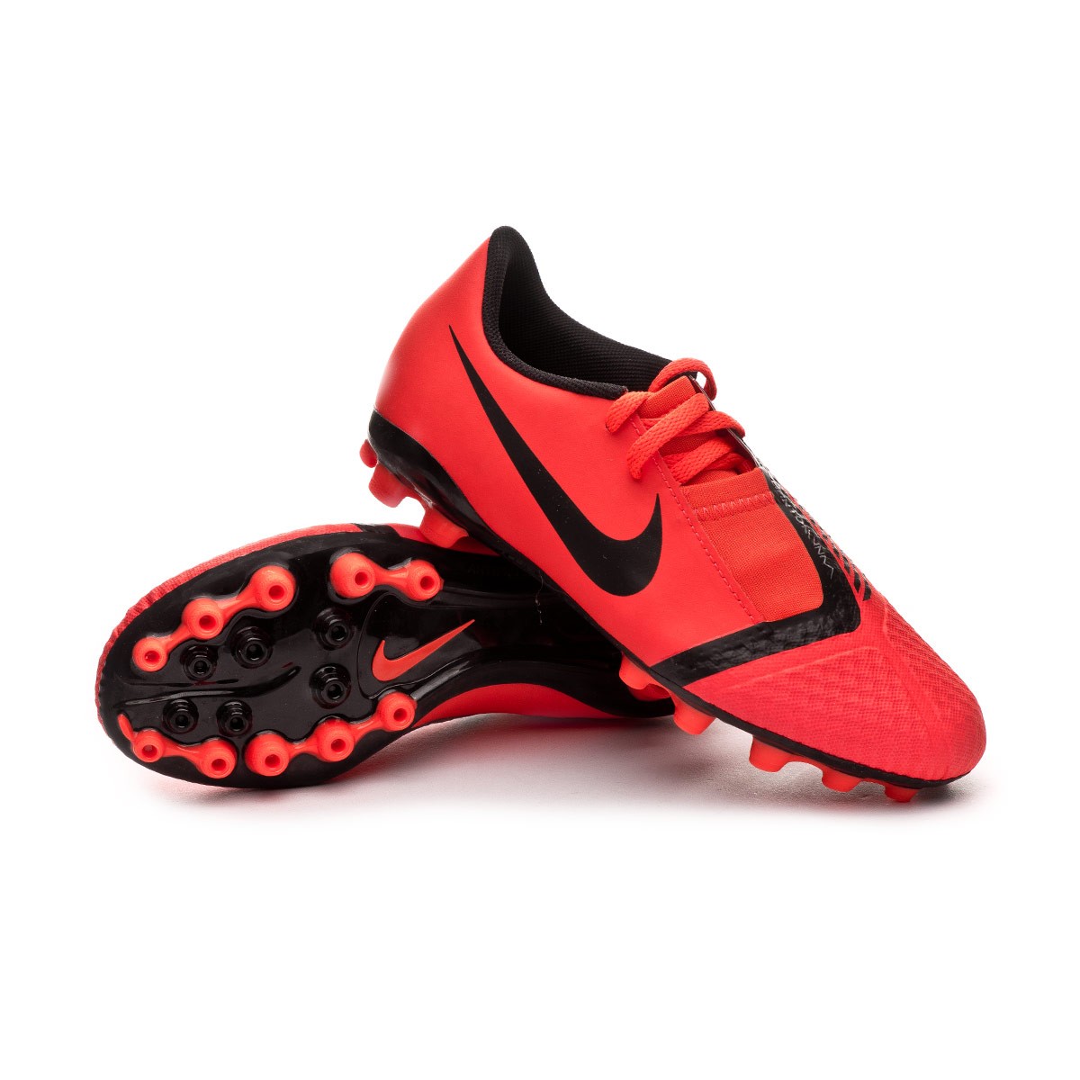 Football Boots Nike Kids Phantom Venom Academy AG-R Bright crimson-Black -  Football store Fútbol Emotion