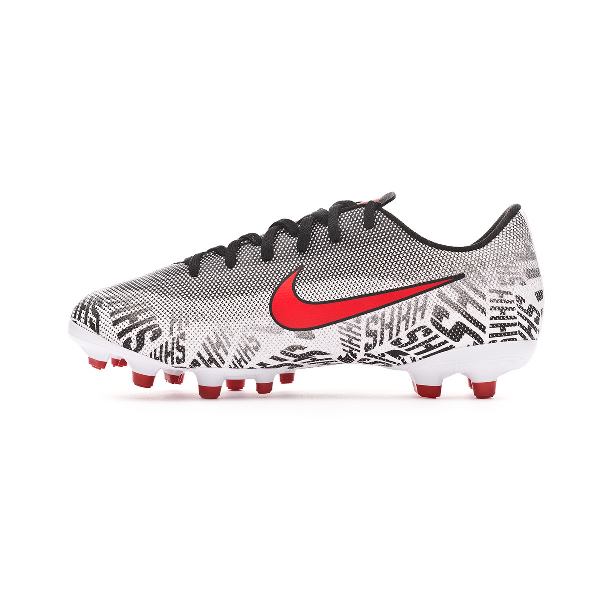 Bota de fútbol Nike Mercurial Vapor XII Academy MG Niño White-Challenge  red-Black - Tienda de fútbol Fútbol Emotion