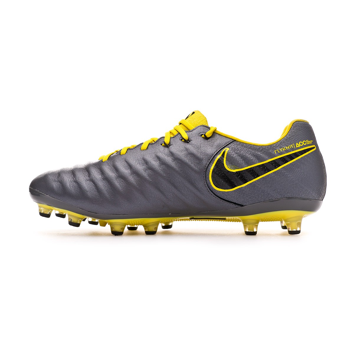 nike tiempo grey and yellow