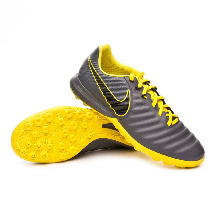 nike tiempo grey and yellow