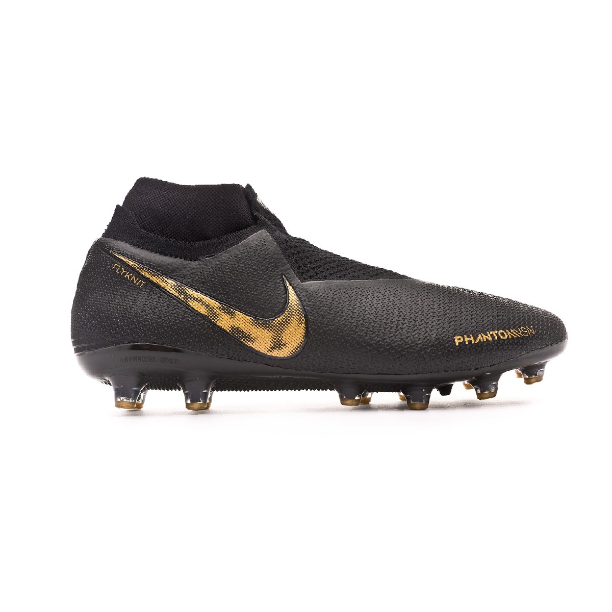 nike phantom vision black and gold