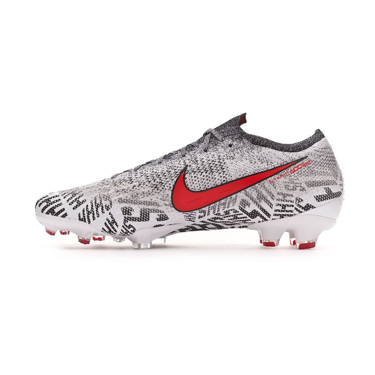 Zapatos de fútbol Nike Mercurial Vapor XII Elite Neymar Jr FG  White-Challenge red-Black - Tienda de fútbol Fútbol Emotion