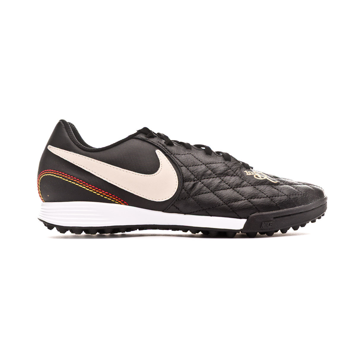 Tenis Nike Tiempo LegendX VII Academy 10R Turf Black-Light orewood-Metallic  gold - Tienda de fútbol Fútbol Emotion