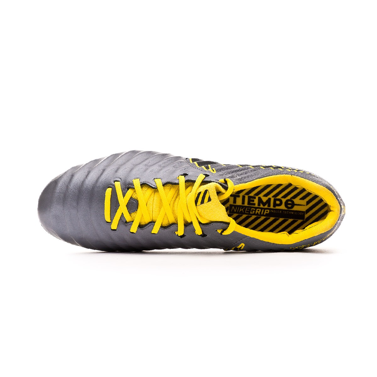 grey and yellow football boots