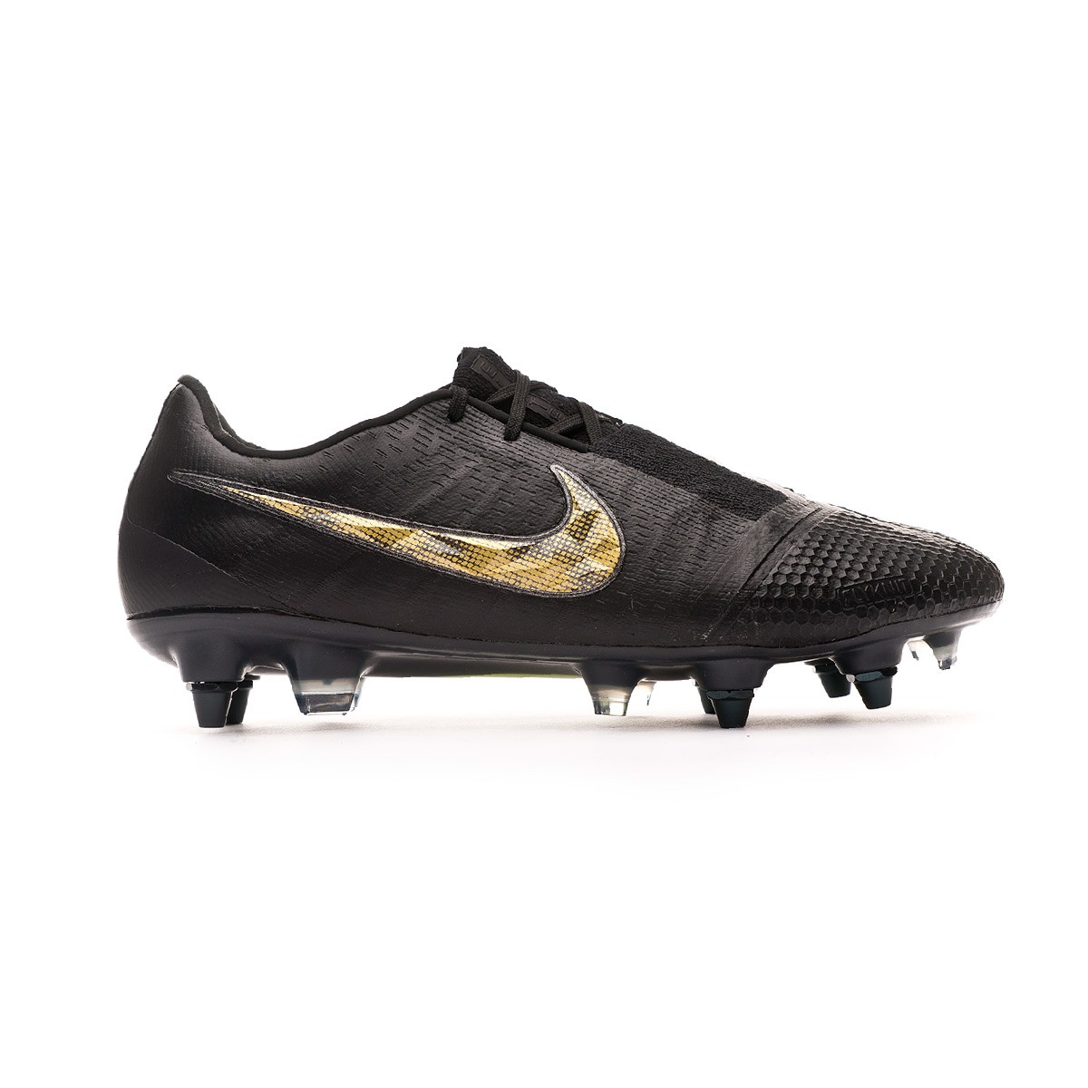 black gold nike boots