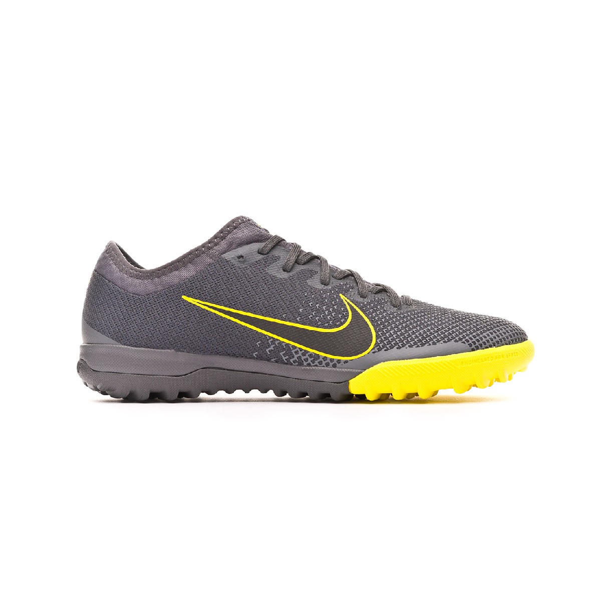 Zapatilla Nike Mercurial VaporX XII Pro Turf Anthracite-Optical yellow-Dark  grey-Black - Tienda de fútbol Fútbol Emotion