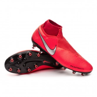 Chuteira  Nike Phantom Vision Elite DF AG-Pro Bright crimson-Metallic silver
