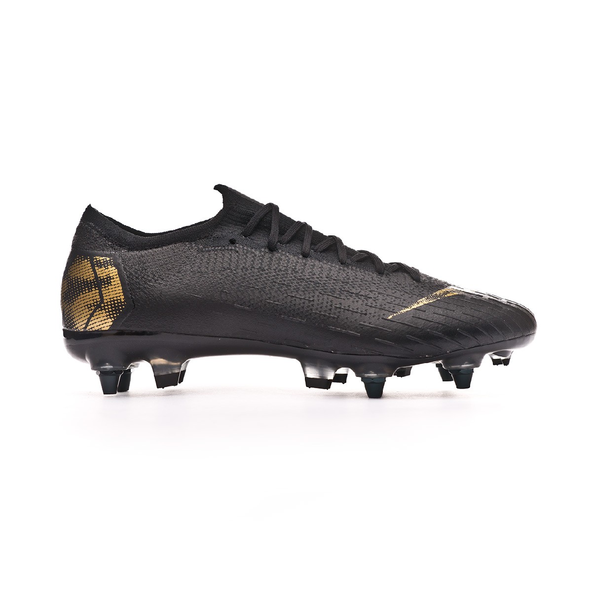 nike vapor black gold