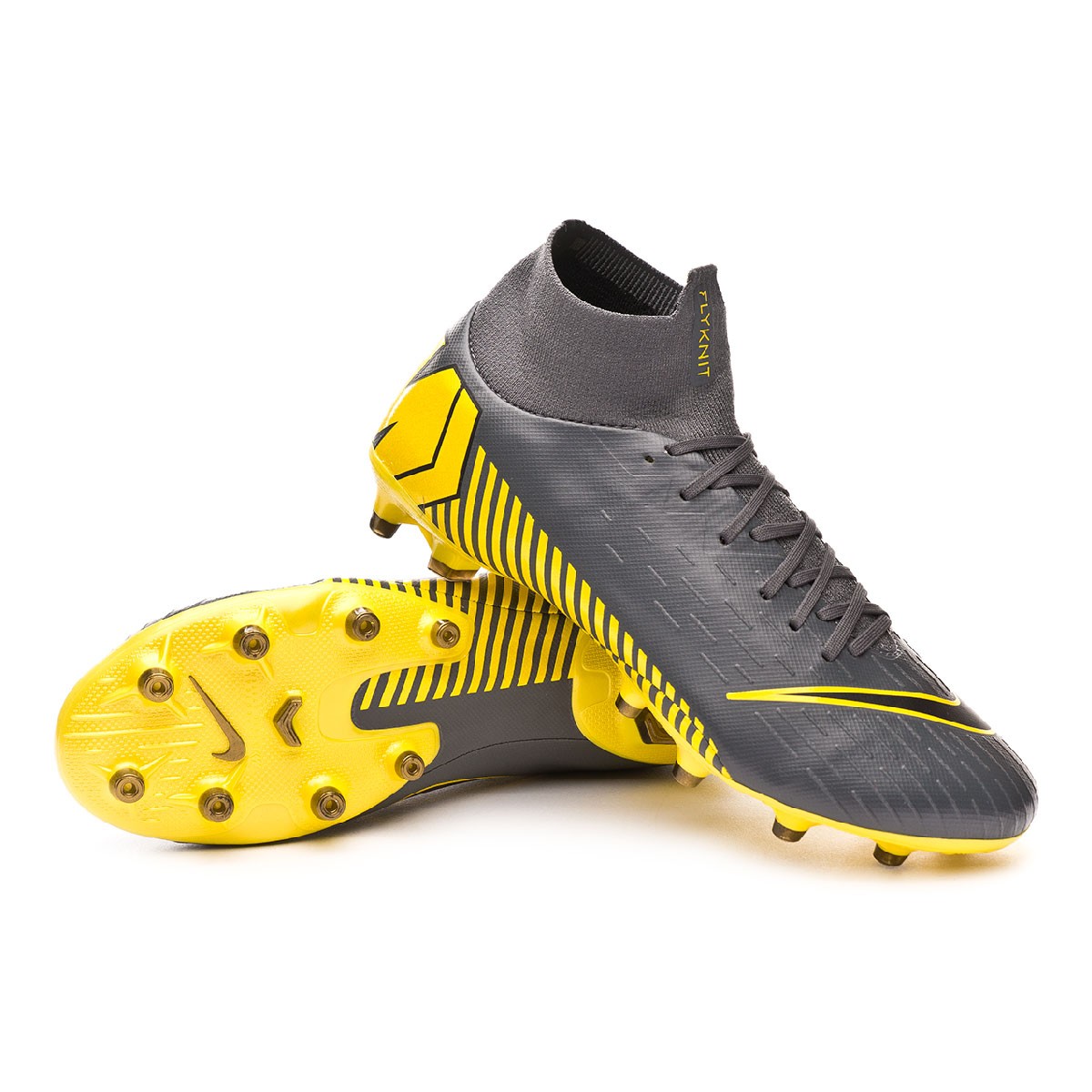 Bota de fútbol Nike Mercurial Superfly VI Pro AG-Pro Dark grey-Black -  Tienda de fútbol Fútbol Emotion