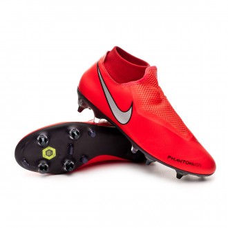 Football Boots  Nike Phantom Vision Academy DF SG-Pro ACC Bright crimson-Metallic silver