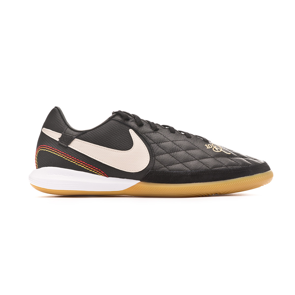 Futsal Boot Nike Lunar LegendX VII Pro 10R IC Black-Light orewood-Metallic  gold - Football store Fútbol Emotion