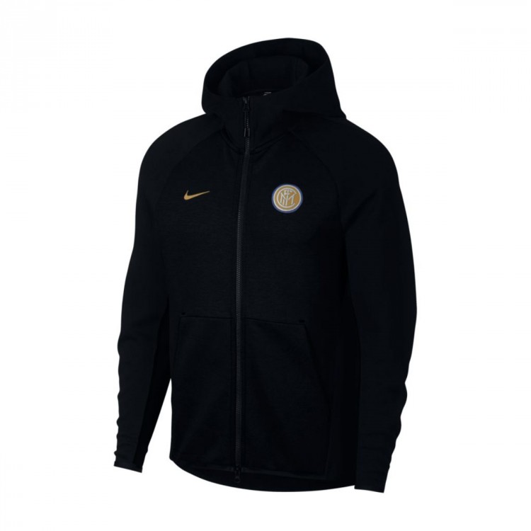 black and gold nike tech