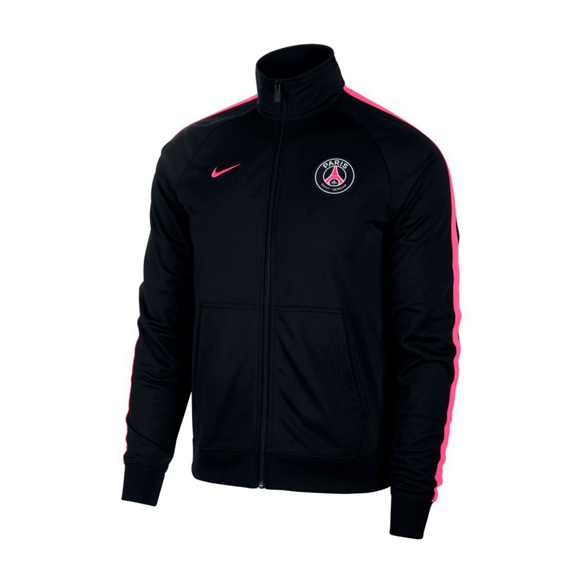 psg training jacket pink